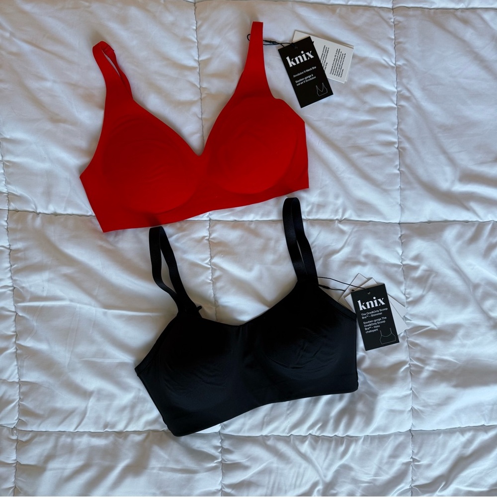 BNWT Pair of Made in Canada Knix Wire-Free Bras